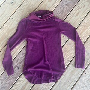 Michael Stars Evereve Cowlneck Sweater Waffle knit Shirt Small
